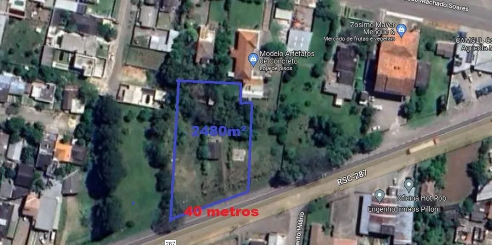 Loteamento e Condomínio, 2480 m² - Foto 2