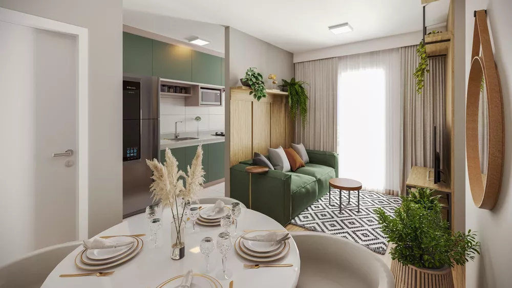 Apartamento, 2 quartos, 52 m² - Foto 1