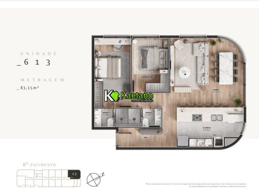 Apartamento à venda com 2 quartos, 65m² - Foto 17