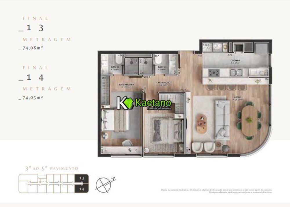 Apartamento à venda com 2 quartos, 65m² - Foto 15