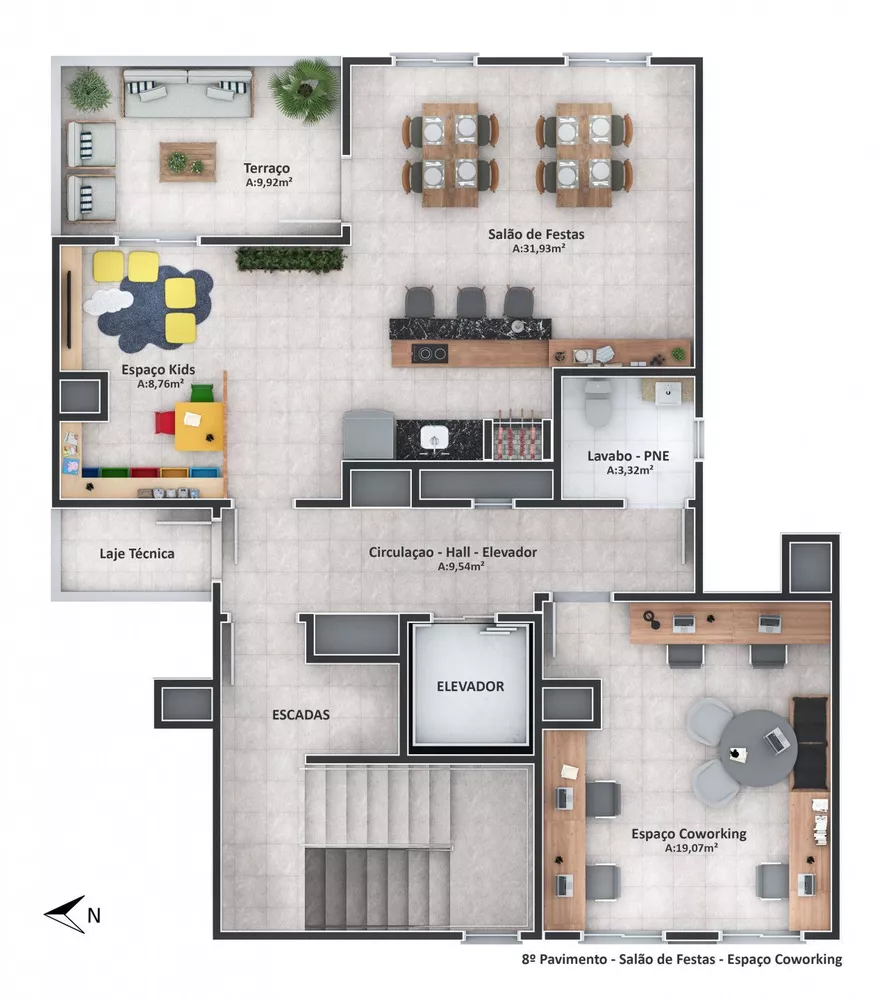 Apartamento, 2 quartos, 60 m² - Foto 5