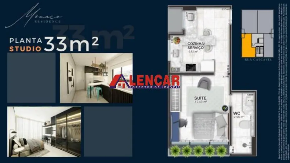 Apartamento, 1 quarto, 28 m² - Foto 14