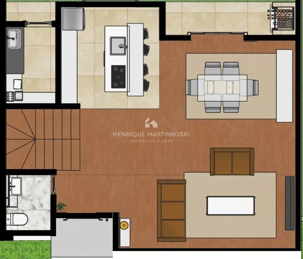 Casa de Condomínio, 4 quartos - Foto 3