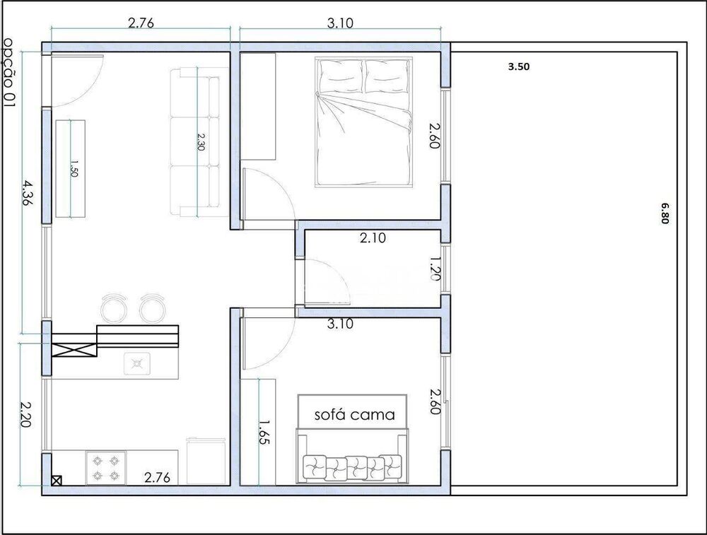 Apartamento, 2 quartos, 55 m² - Foto 13