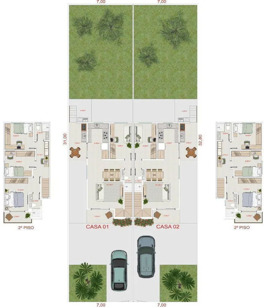 Casa, 4 quartos, 103 m² - Foto 8