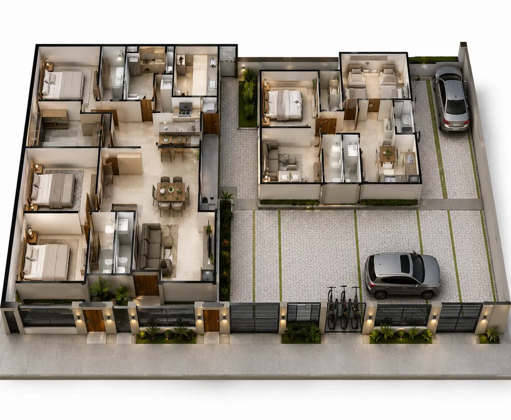Casa, 2 quartos, 60 m² - Foto 5