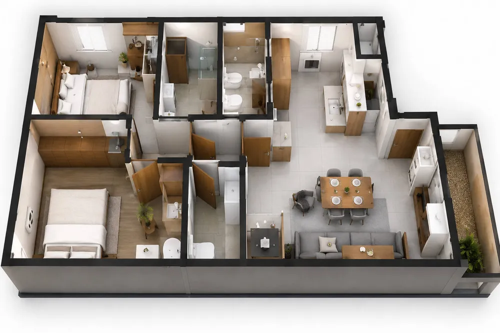 Casa, 2 quartos, 60 m² - Foto 6