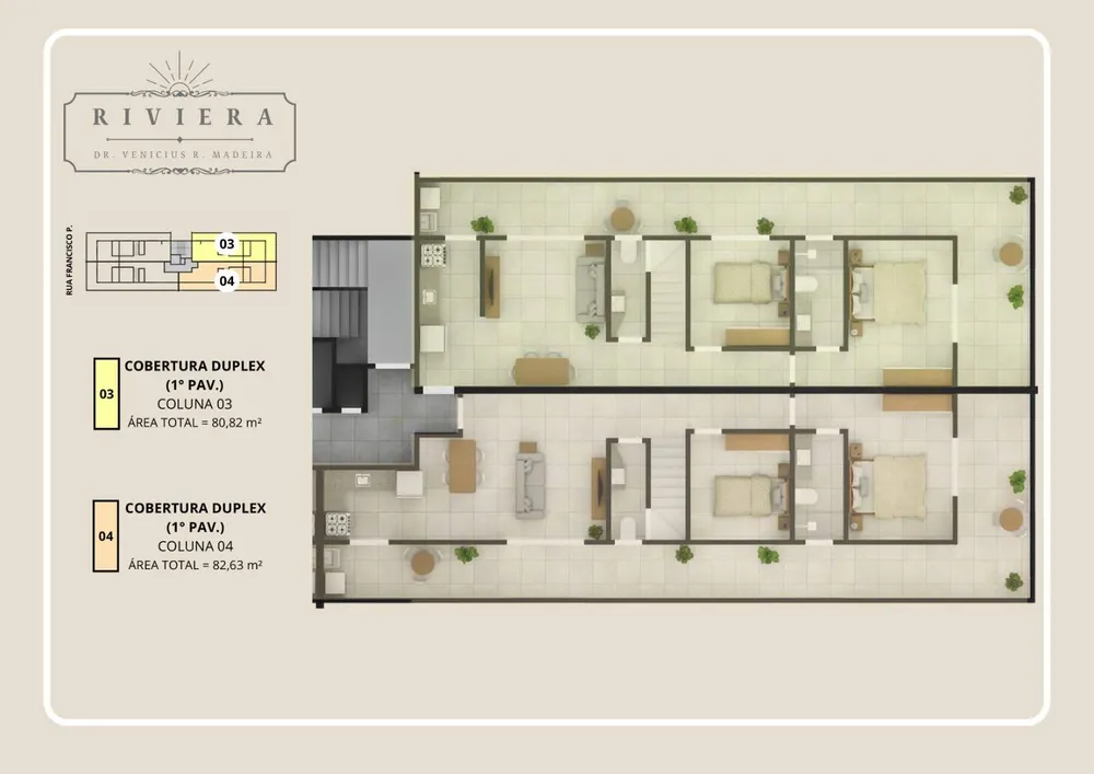Cobertura, 3 quartos, 80 m² - Foto 15