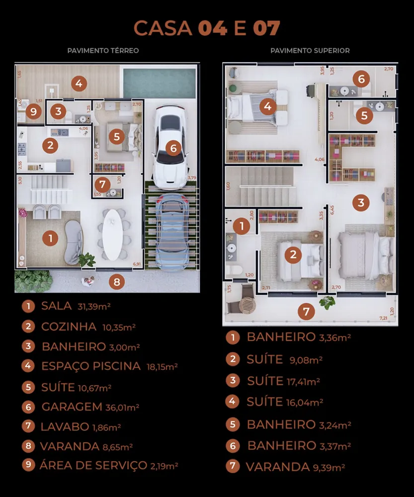 Casa de Condomínio, 3 quartos - Foto 27