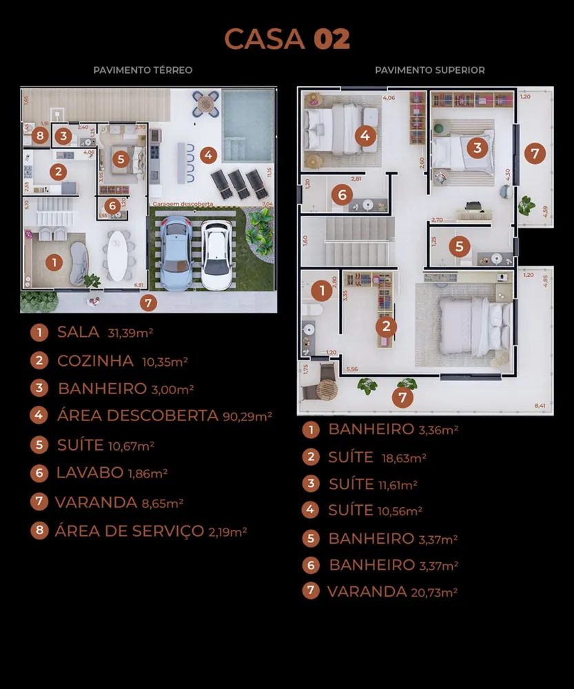 Casa de Condomínio, 3 quartos - Foto 25