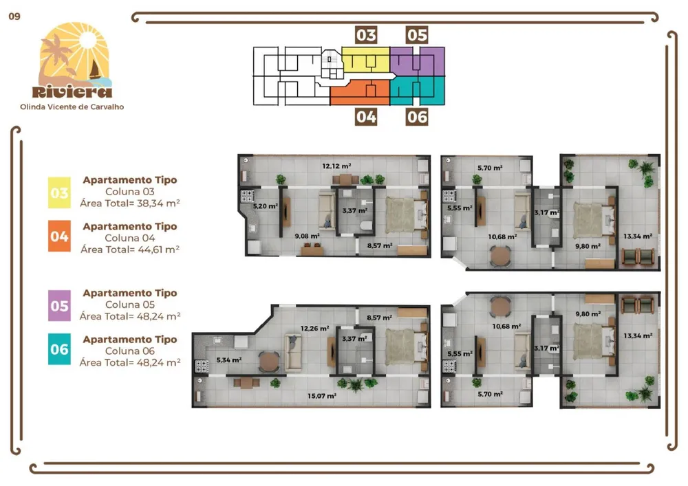 Apartamento, 1 quarto, 48 m² - Foto 15
