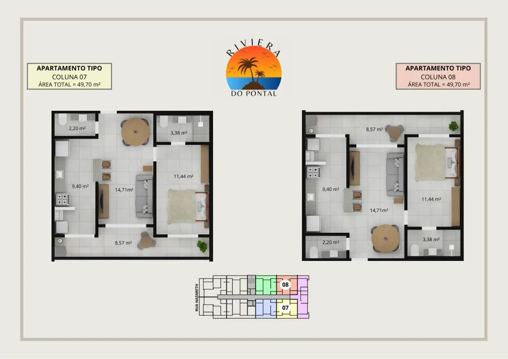 Apartamento, 1 quarto, 49 m² - Foto 9