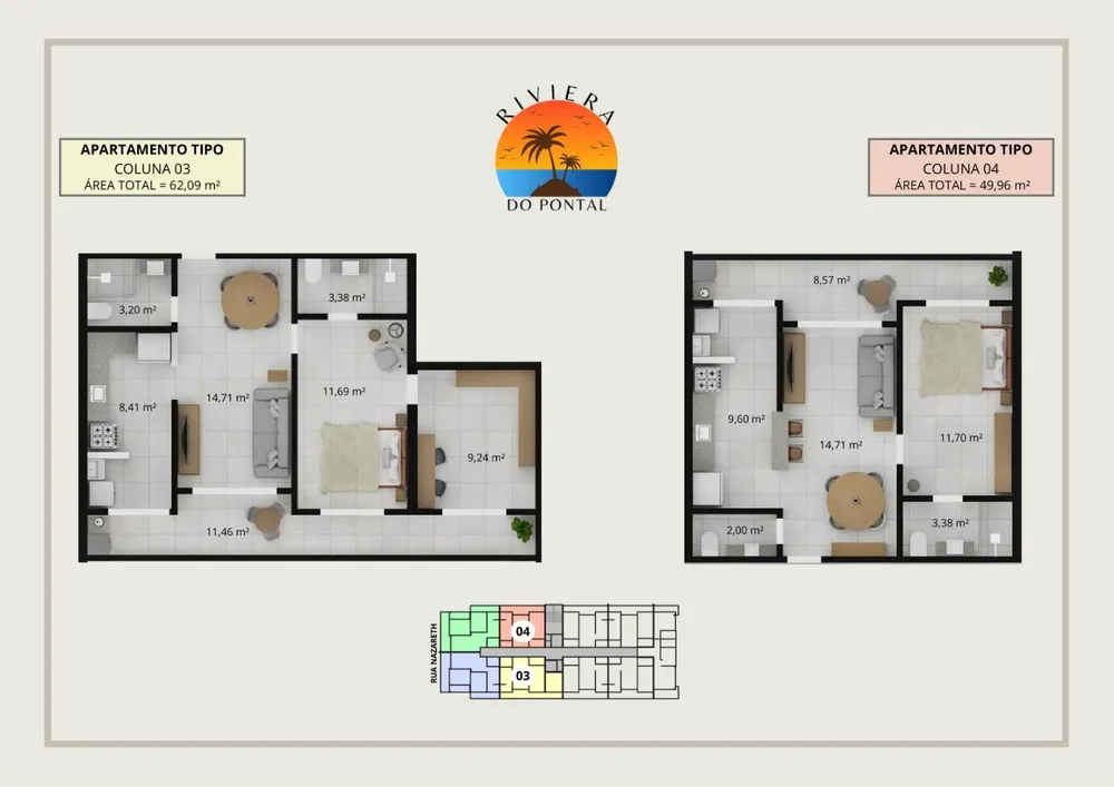 Apartamento, 1 quarto, 49 m² - Foto 14