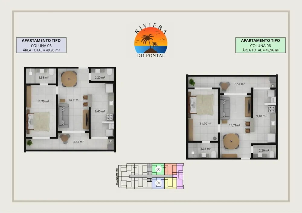 Apartamento, 1 quarto, 49 m² - Foto 13