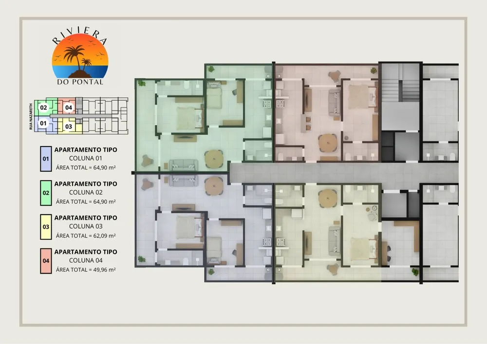 Apartamento, 1 quarto, 49 m² - Foto 12