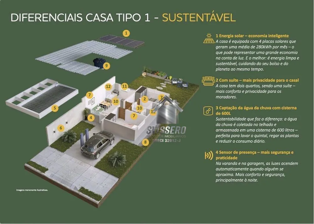 Casa, 2 quartos, 44 m² - Foto 6