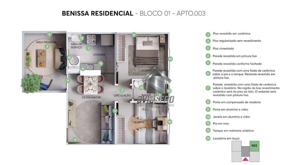 Apartamento, 2 quartos, 39 m² - Foto 16