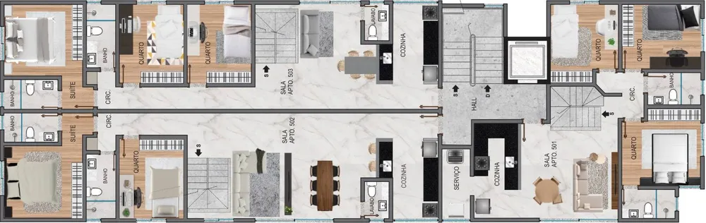Apartamento, 3 quartos - Foto 5