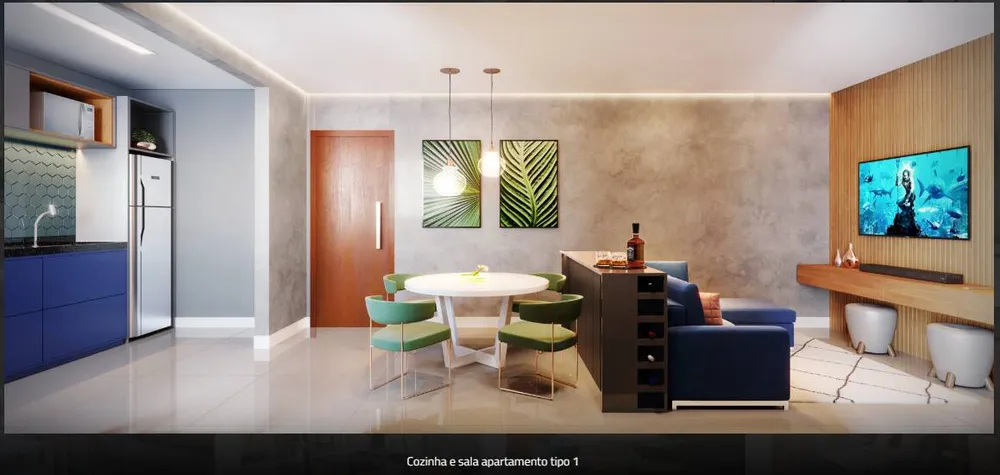 Apartamento, 2 quartos, 53 m² - Foto 2