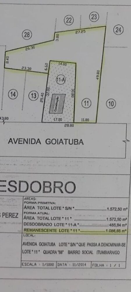 Terreno, 1086 m² - Foto 2