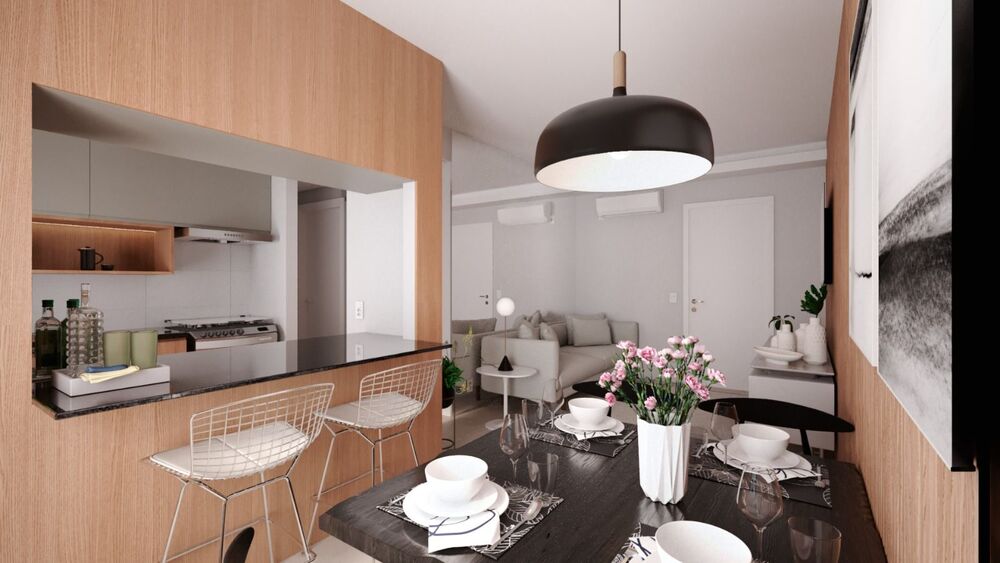 Apartamento à venda com 2 quartos, 62m² - Foto 3