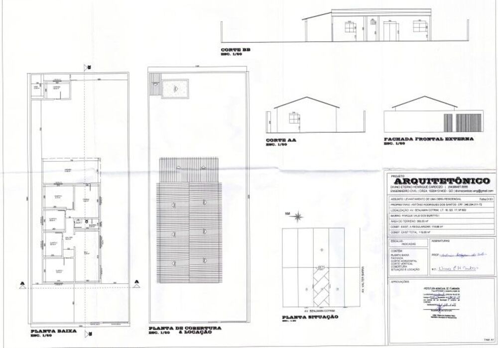 Casa, 1 quarto, 119 m² - Foto 1