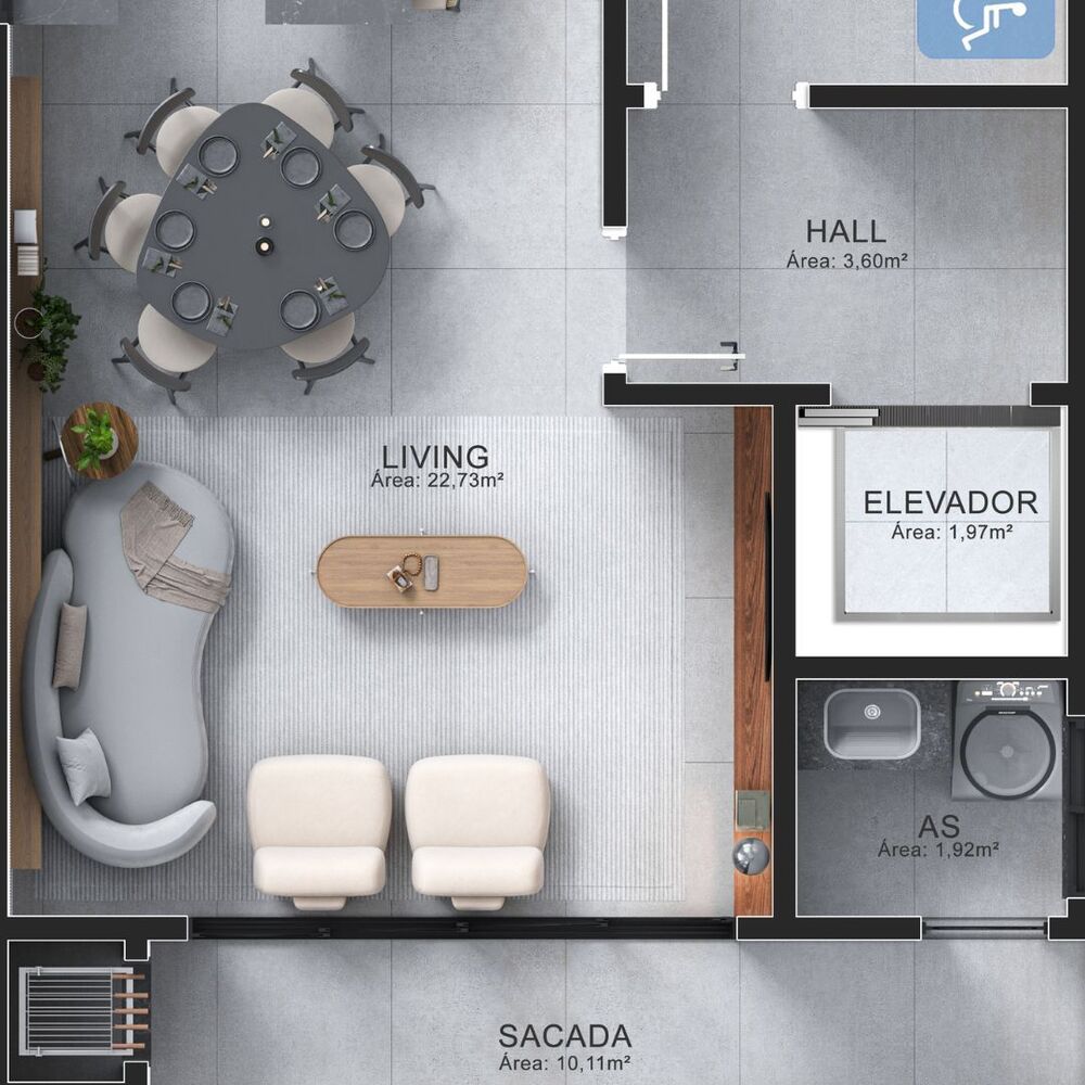 Apartamento, 3 quartos, 89 m² - Foto 9