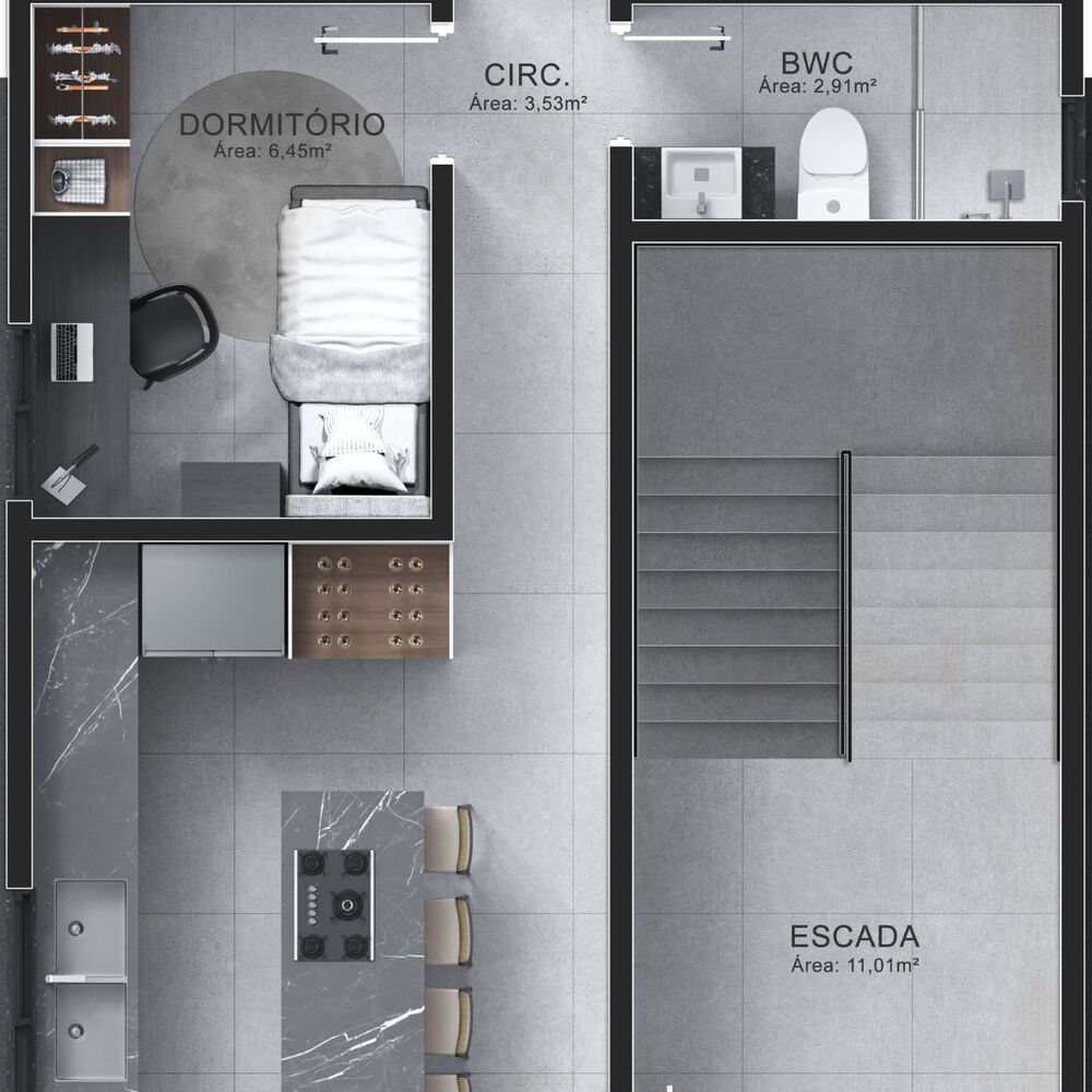Apartamento, 3 quartos, 89 m² - Foto 7
