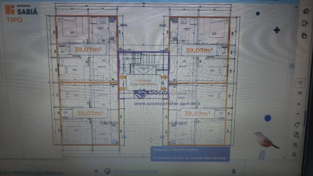 Apartamento, 2 quartos, 39 m² - Foto 7