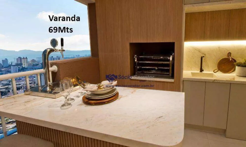 Apartamento à venda com 3 quartos, 69m² - Foto 1