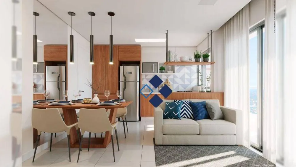 Apartamento, 2 quartos, 46 m² - Foto 2