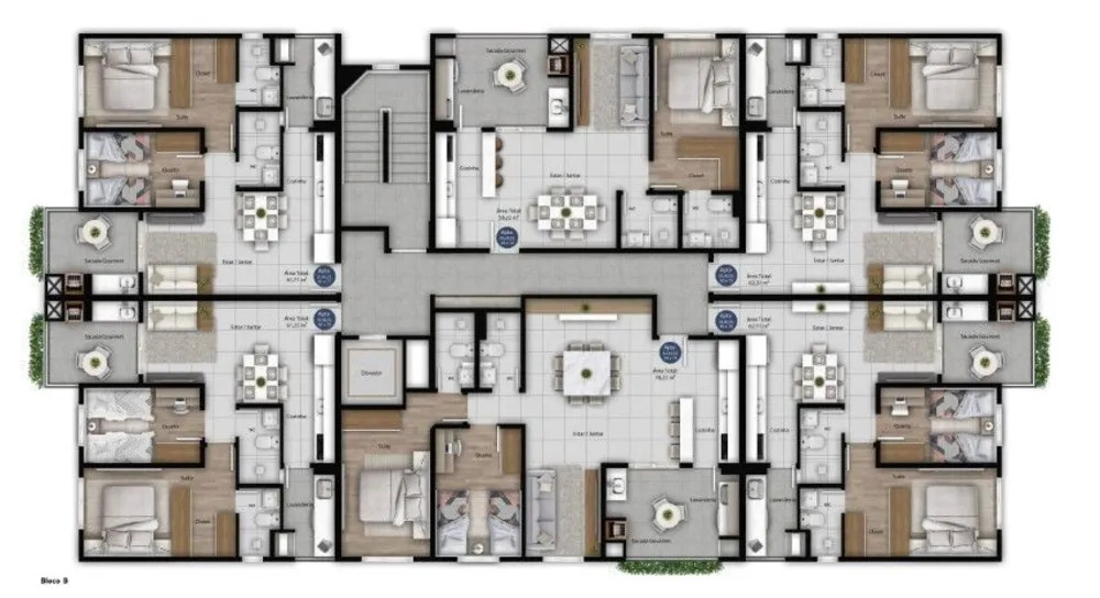 Apartamento, 3 quartos, 95 m² - Foto 12