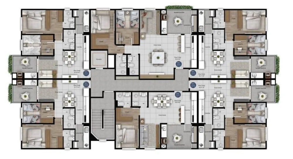Apartamento, 3 quartos, 95 m² - Foto 11