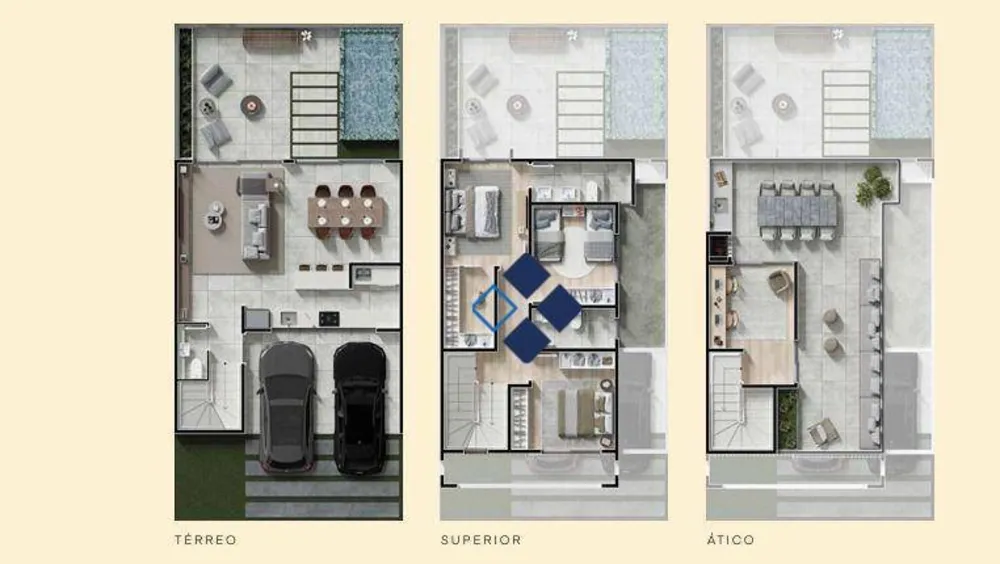 Casa de Condomínio, 3 quartos - Foto 9