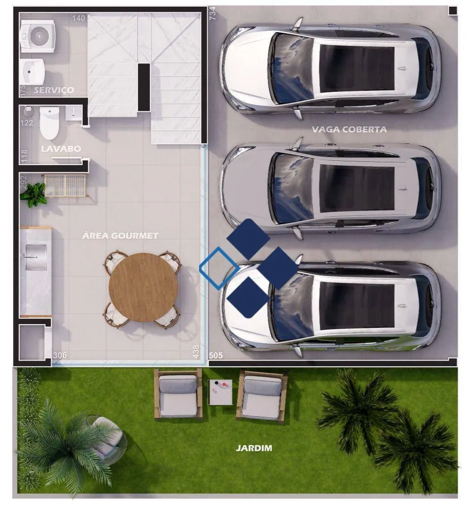 Sobrado, 3 quartos, 199 m² - Foto 12