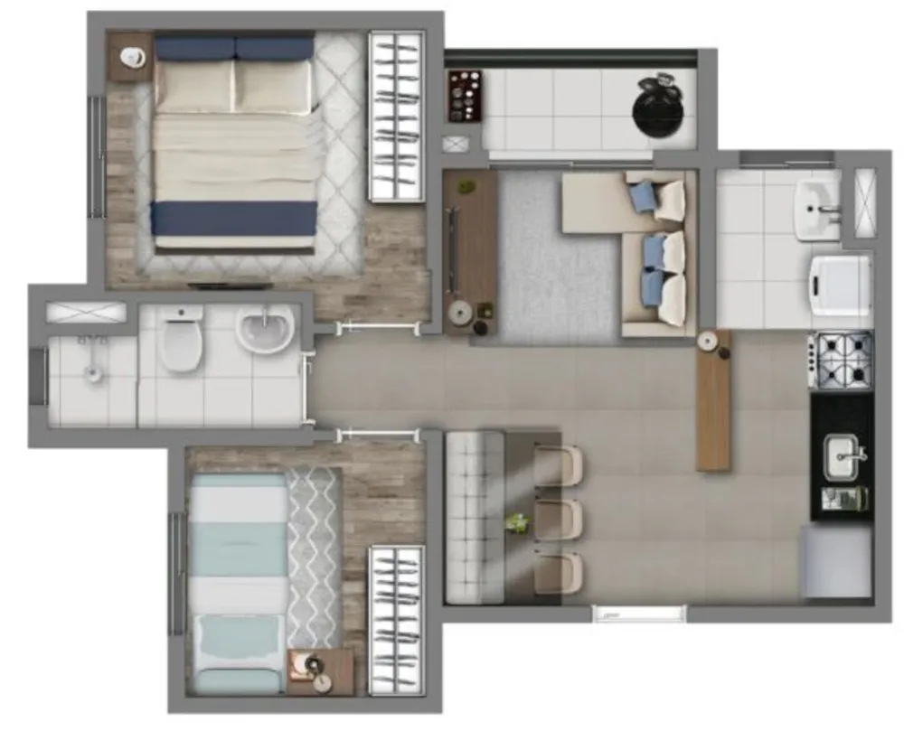 Kitnet-Studio, 30 m² - Foto 14
