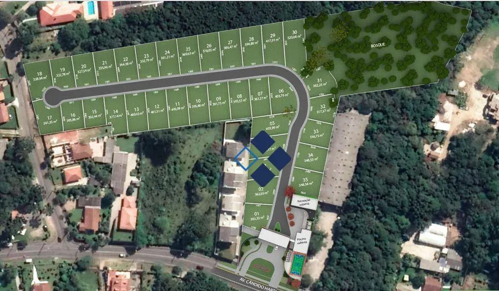 Loteamento e Condomínio, 303 m² - Foto 12