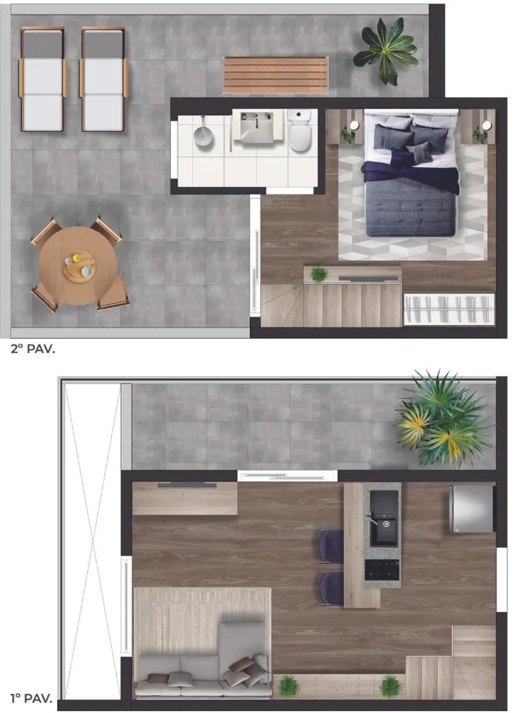 Loft, 28 m² - Foto 10