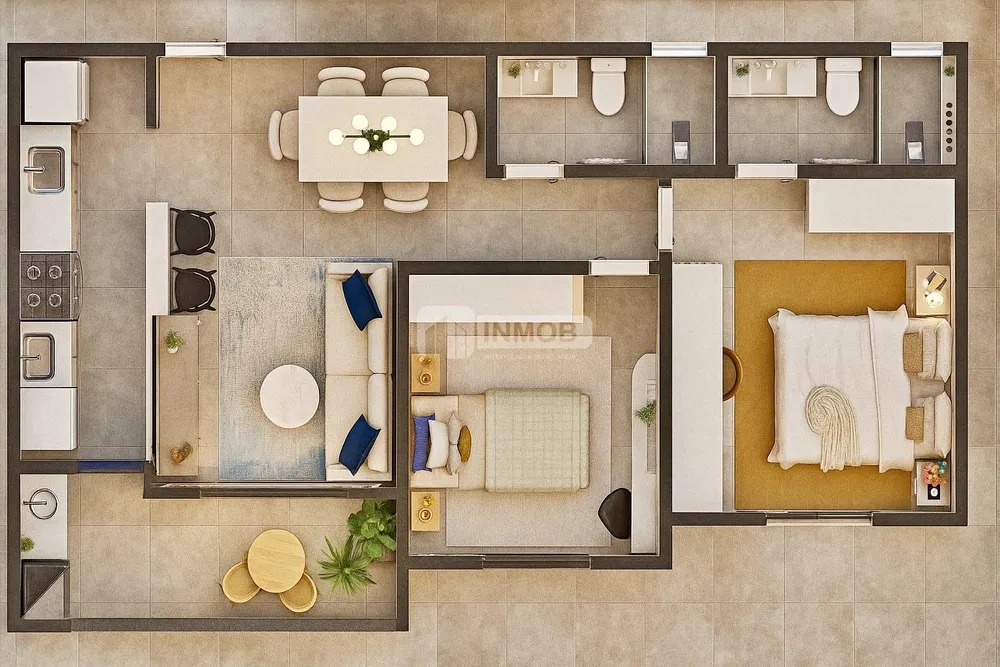 Apartamento, 2 quartos, 64 m² - Foto 19