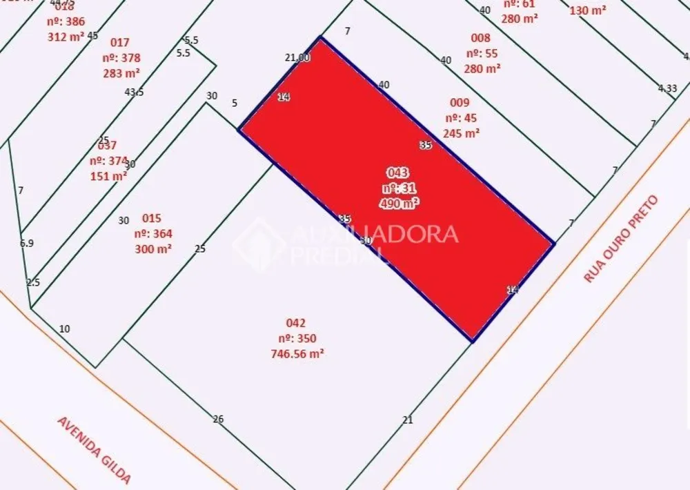 Terreno, 490 m² - Foto 3