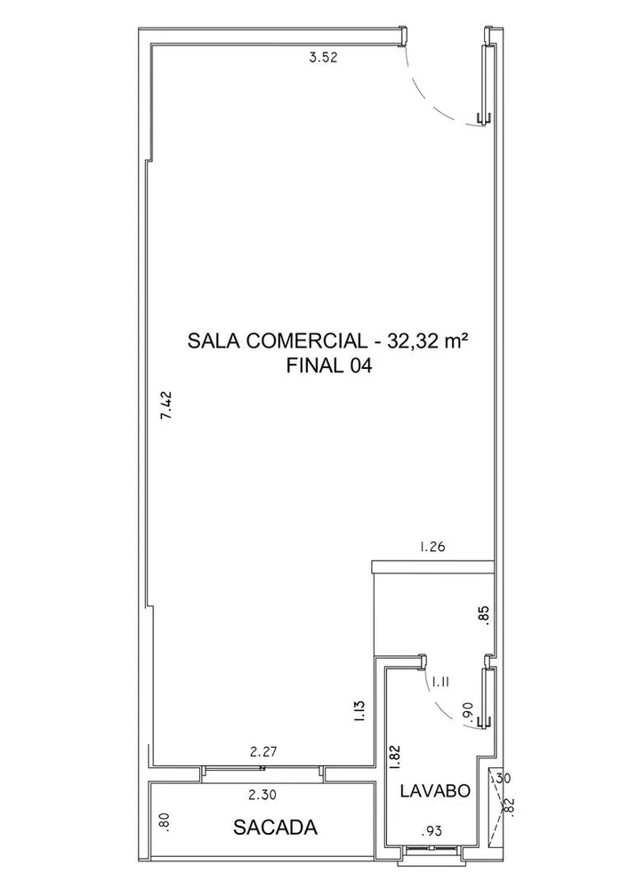 Conjunto Comercial-Sala à venda com 1 quarto, 32m² - Foto 10