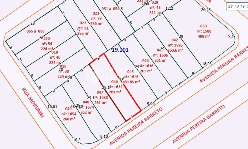 Terreno, 261 m² - Foto 2