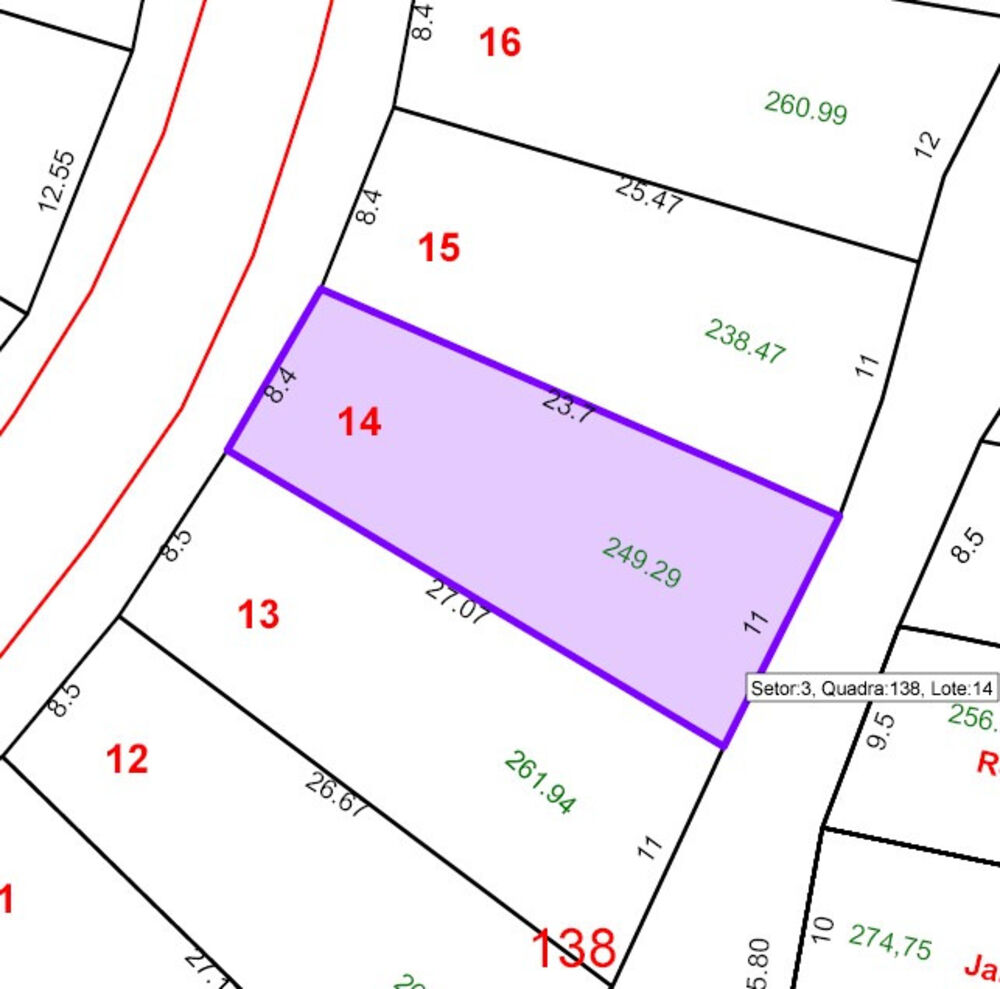 Terreno, 249 m² - Foto 1