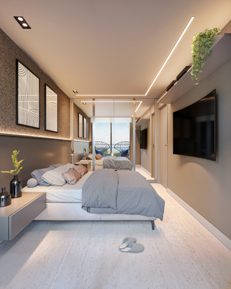 Apartamento à venda com 1 quarto, 41m² - Foto 5