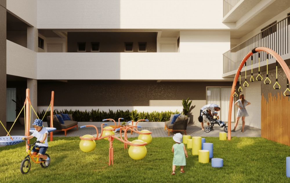 Apartamento à venda com 3 quartos, 74m² - Foto 2