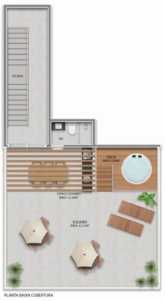 Apartamento à venda com 1 quarto, 20m² - Foto 8
