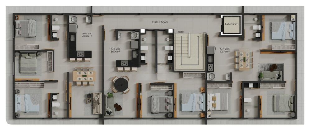 Cobertura à venda com 3 quartos, 137m² - Foto 3