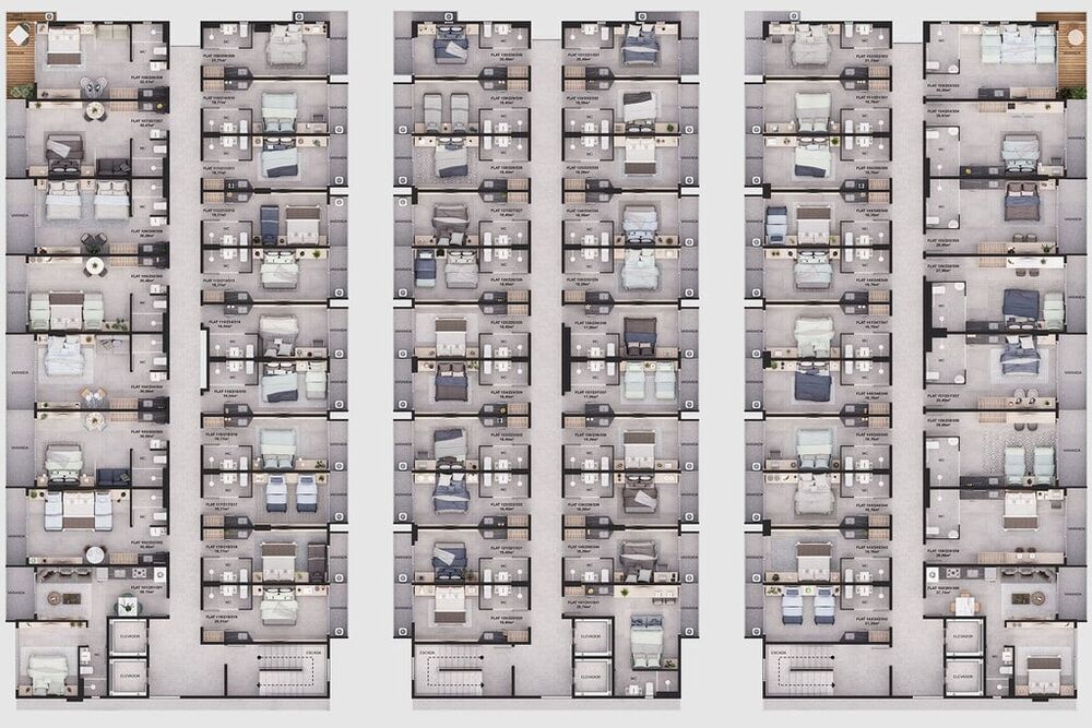 Apartamento, 1 quarto, 20 m² - Foto 3