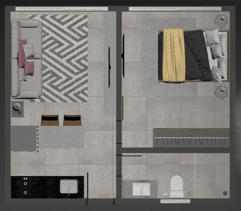 Apartamento, 1 quarto, 31 m² - Foto 7