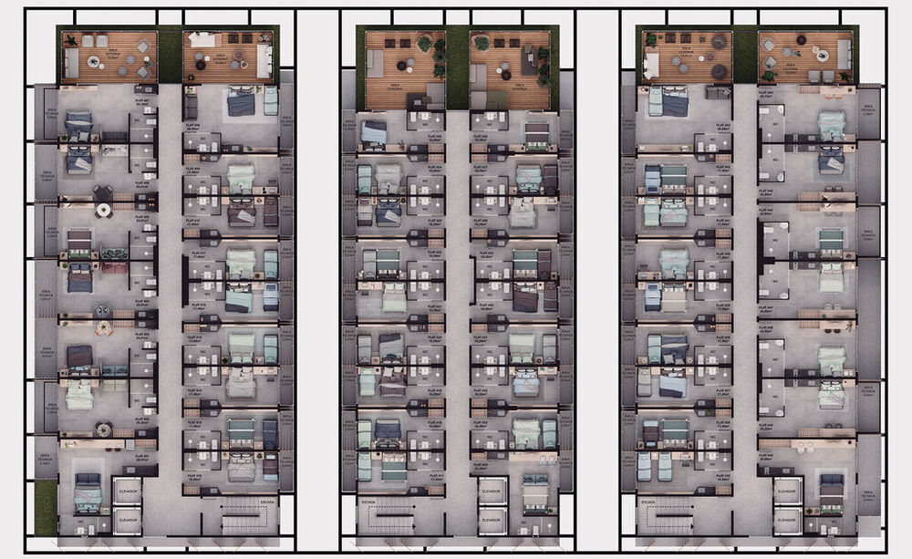 Apartamento, 1 quarto, 15 m² - Foto 4